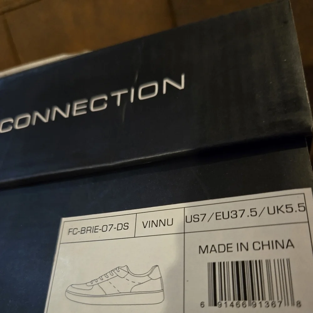 NEW!! French Connection Brie Court Women's Lace-up Sneakers Multi Retro - Picture 9 of 11